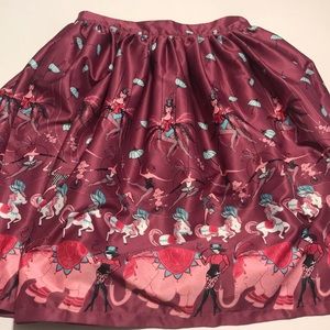 Size 8 lindy bop circus skirt